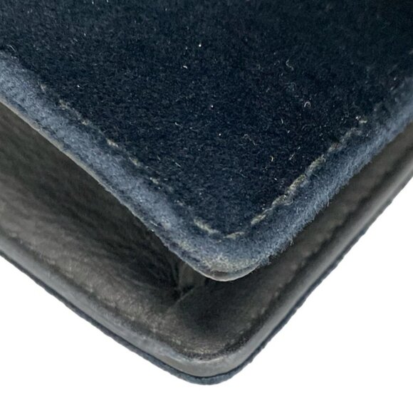 Auth GUCCI Dionysus 476432 Dark Navy Velour Leather Shoulder Bag - Picture 3 of 16